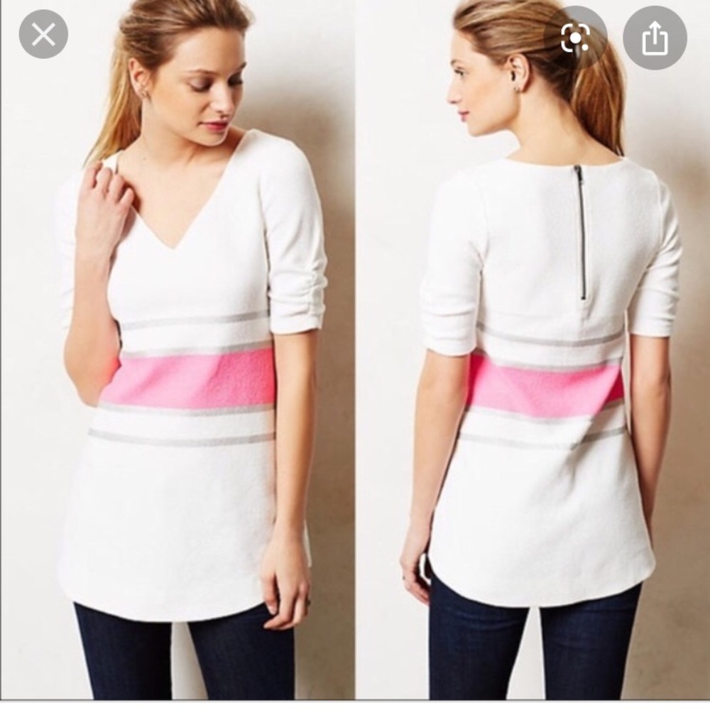 Long Anthropologie top